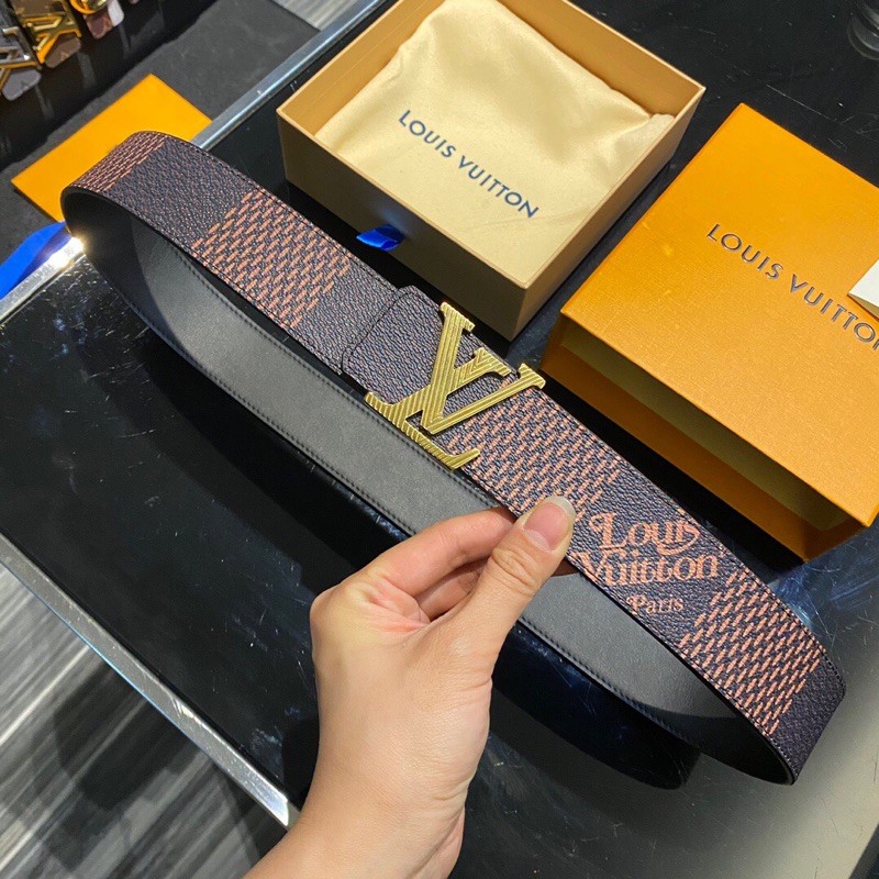 Thắt lưng, dây lưng, đai nịt thời trang da thật cao cấp LV Louis Vuitton