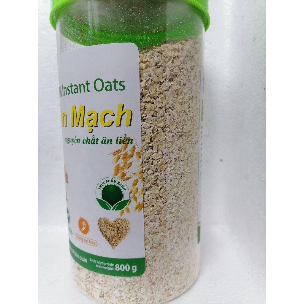 Yến mạch nguyên chất ăn liền XUÂN AN Instant Oats 800g (halal)