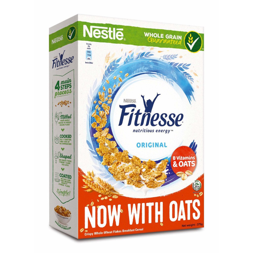 Bánh Ngũ Cốc Ăn Sáng Nestlé Fitnesse Original ( 375g)