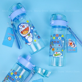 Bình nước Doraemon nhựa 550ml dễ thương cute TooYoo BK00285