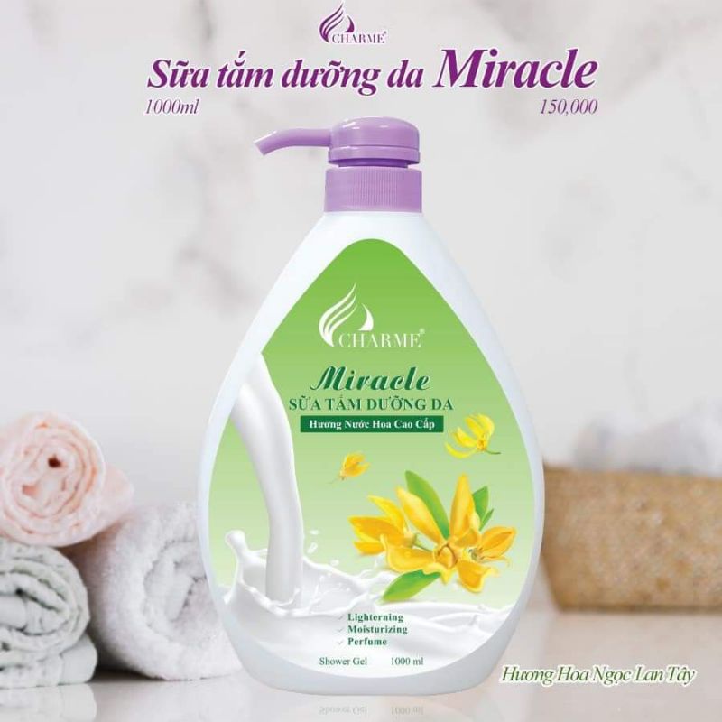 Sữa tắm chamer hương nước hoa cao cấp 1000ml+ tặng nước hoa mini | BigBuy360 - bigbuy360.vn