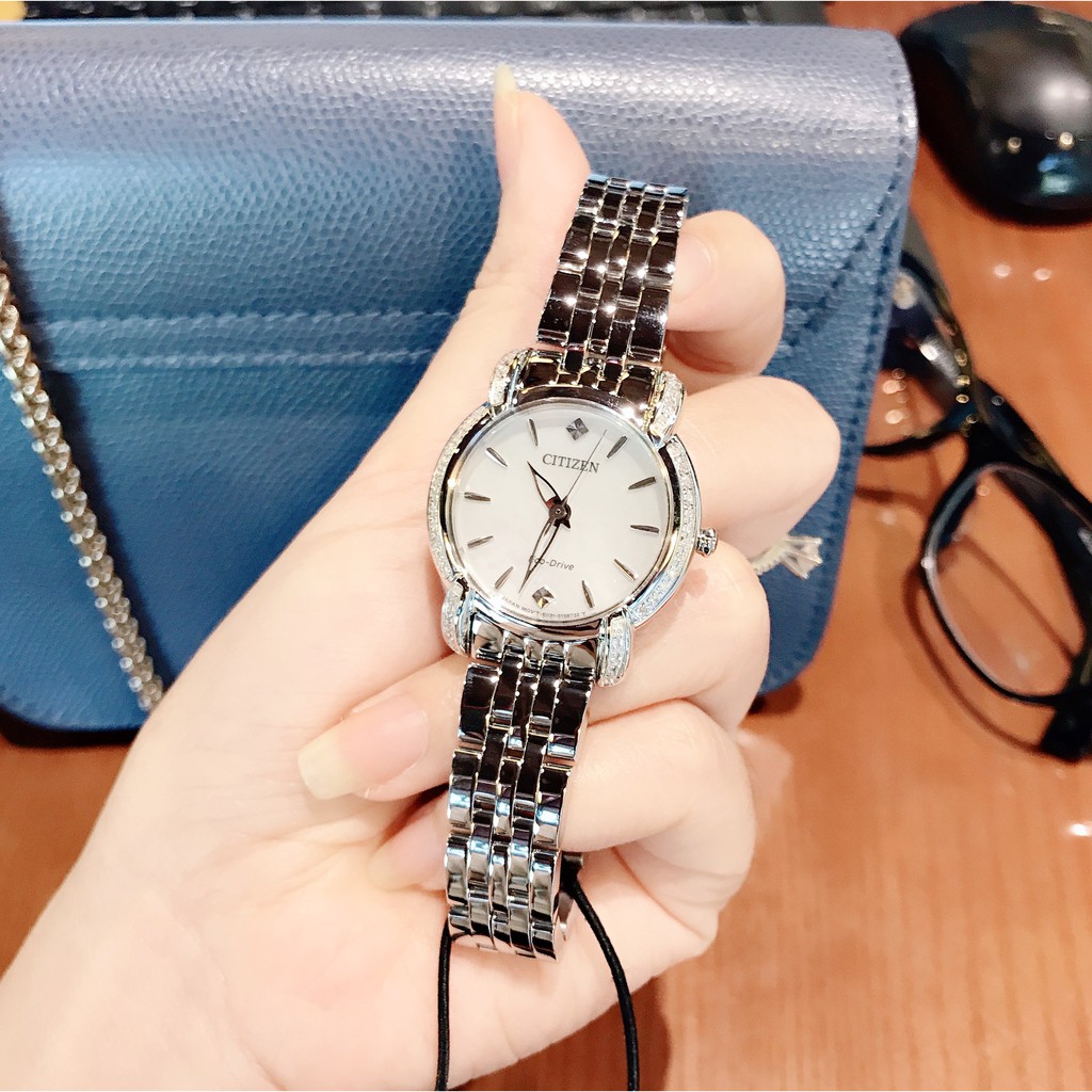 Đồng hồ nữ chính hãng Citizen Eco-Drive EM0690-50D