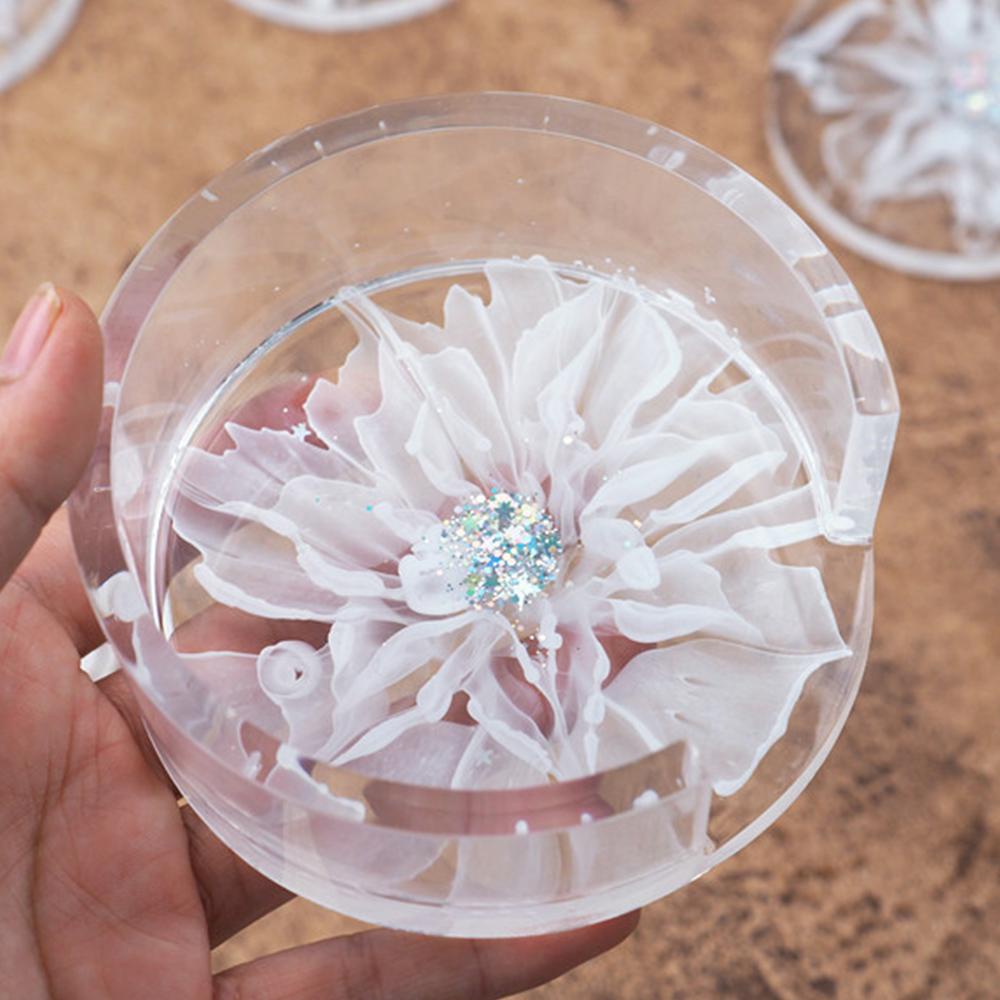 Khuôn Silicone Làm Mặt Dây Chuyền Bằng Đá Mã Não DIY