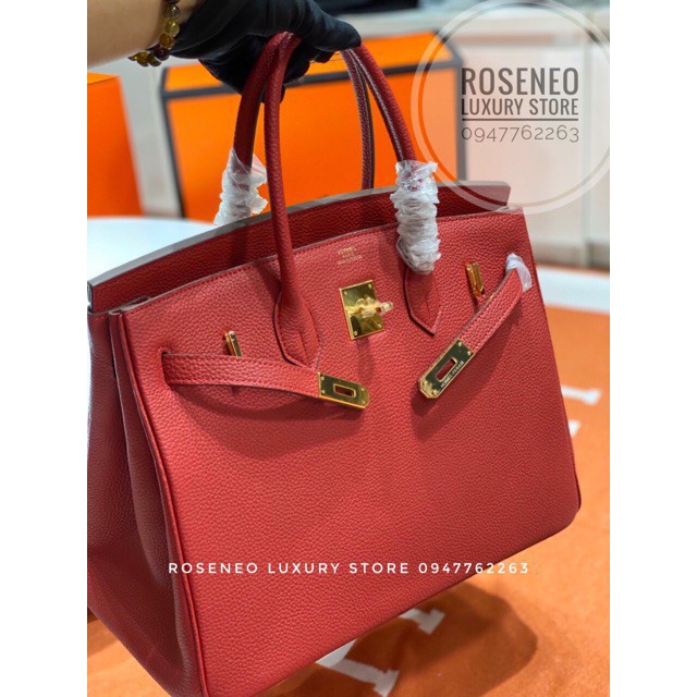 TÚI HERMES BIRKIN BẢN VVIP KHÂU TAY THỦ CÔNG‼️ fullbox , túi vải , card, bill