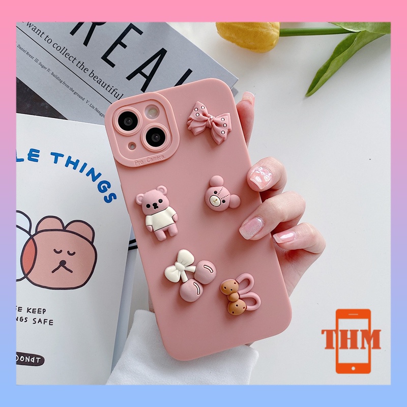 Ốp Điện Thoại Có Giá Đỡ Búp Bê Cho iphone 6/6plus/6s/6splus/7/7plus/8/8plus/x/xr/xs/11/12/13/pro/max/plus/promax-060