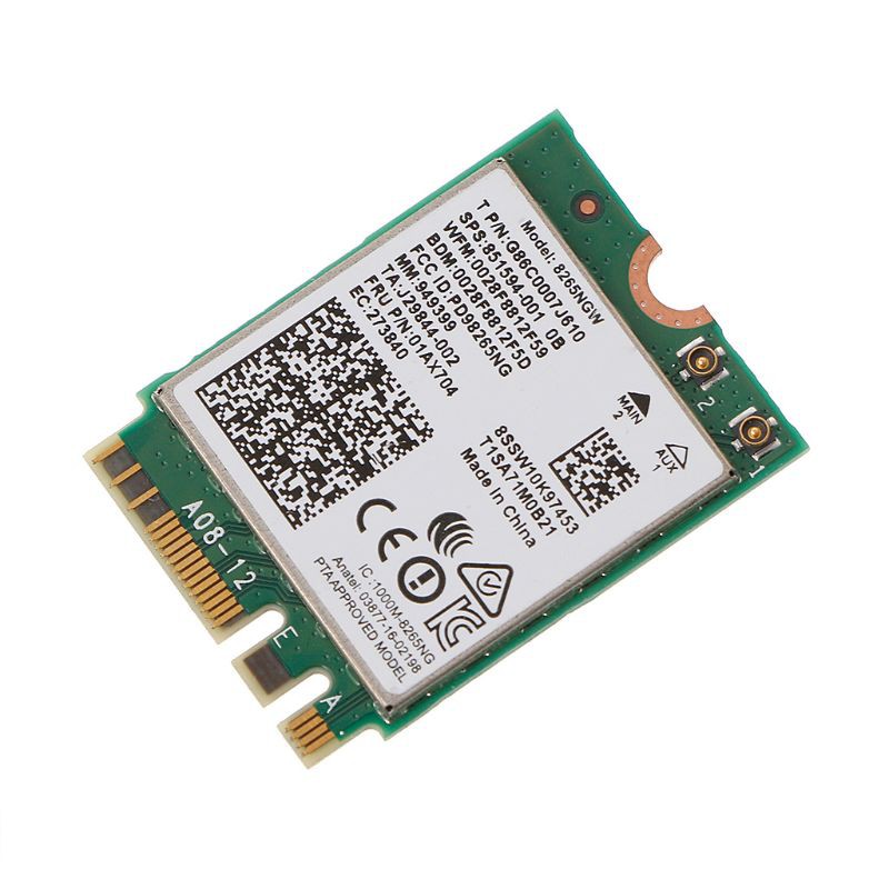 Card Wifi Không Dây Ngff Ac8265 8265ngw M.2 2.4 / 5ghz