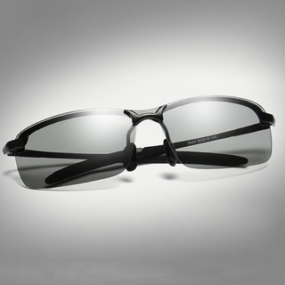 Kính phân cực đi đường ngày và đêm AVIATOR 3043 thời trang nam chất liệu hợp kim và palaroid cao cấp