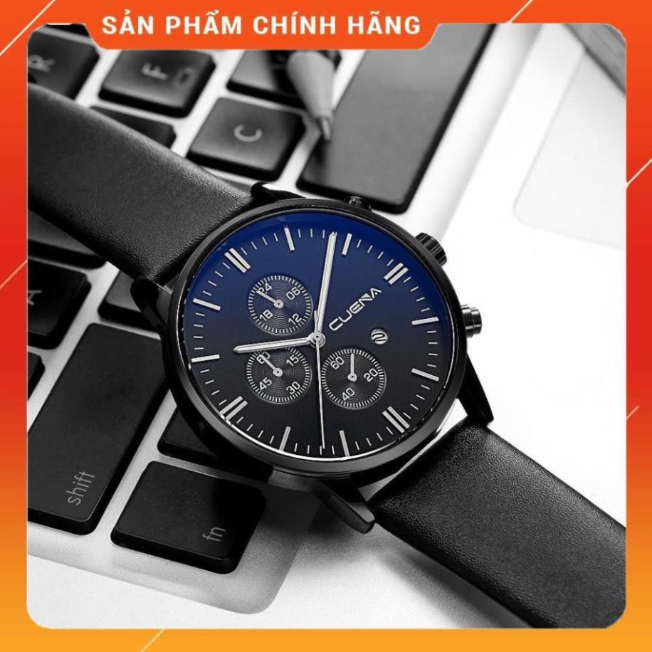 [FullBox] Đồng Hồ Nam Chính Hãng CUENA Dây Da Cao Cấp Phong Cách Thời Trang Sang Trọng, Có Lịch Ngày Đẹp Giá Rẻ | BigBuy360 - bigbuy360.vn