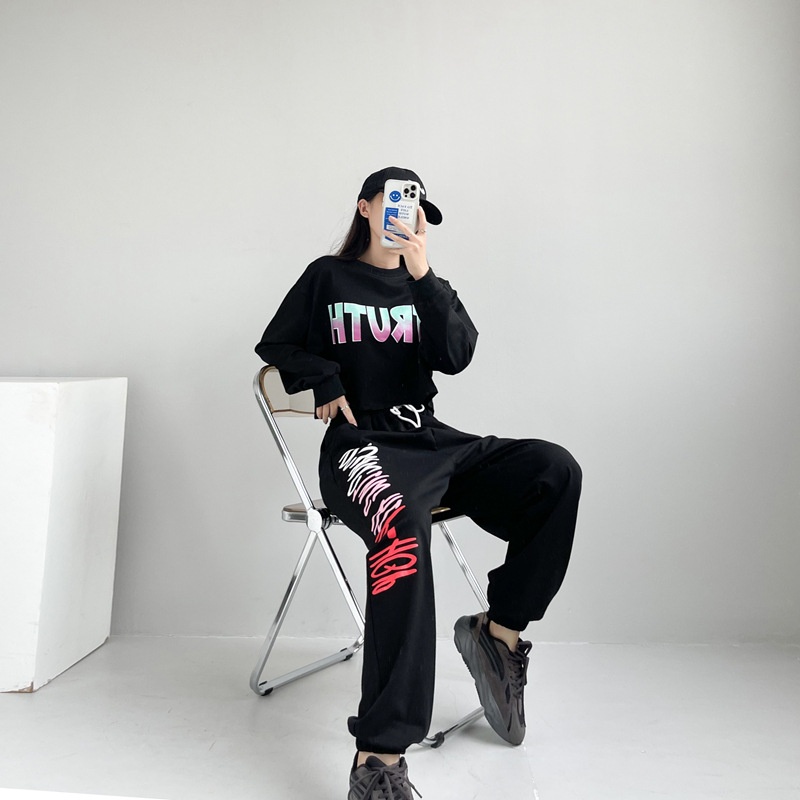 Quần jogger JEWIS đen Dancing Hiphop Cotton - J129