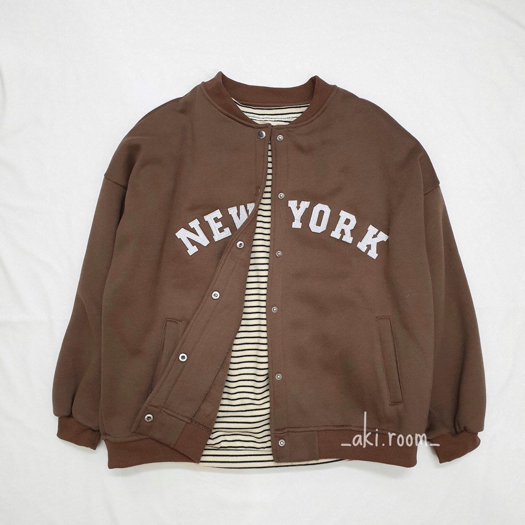 Áo nỉ bomber New York