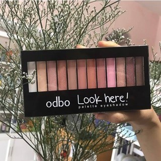 PHẤN MẮT ODBO LOOK HERE PALETTE EYESHADOW