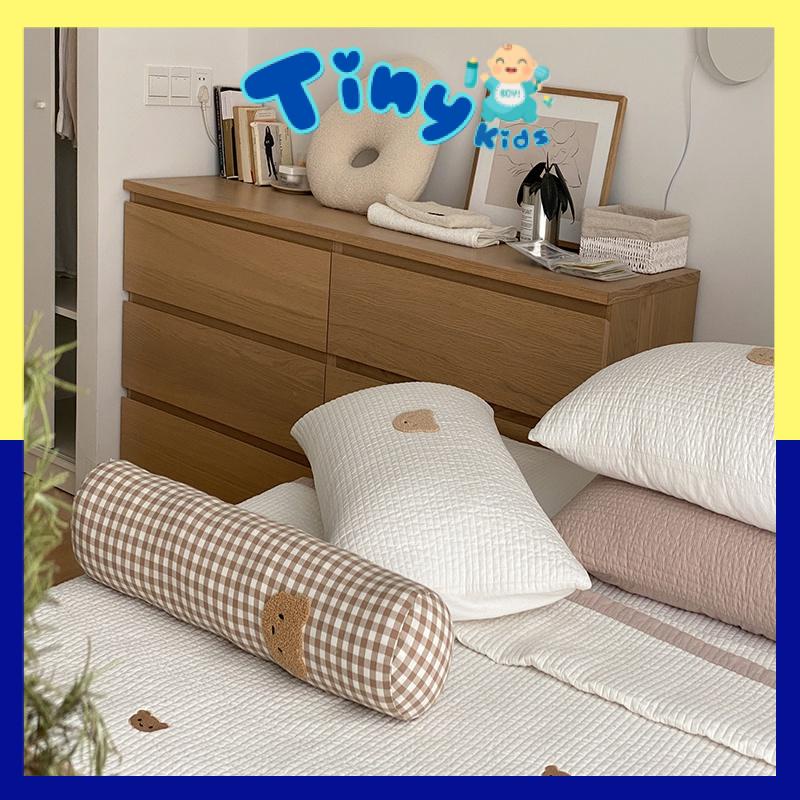 Drap Trải Giường Gấu Nâu Quilting Trần Bông Hàn Quốc Hàng Cao Cấp - Tiny Kids