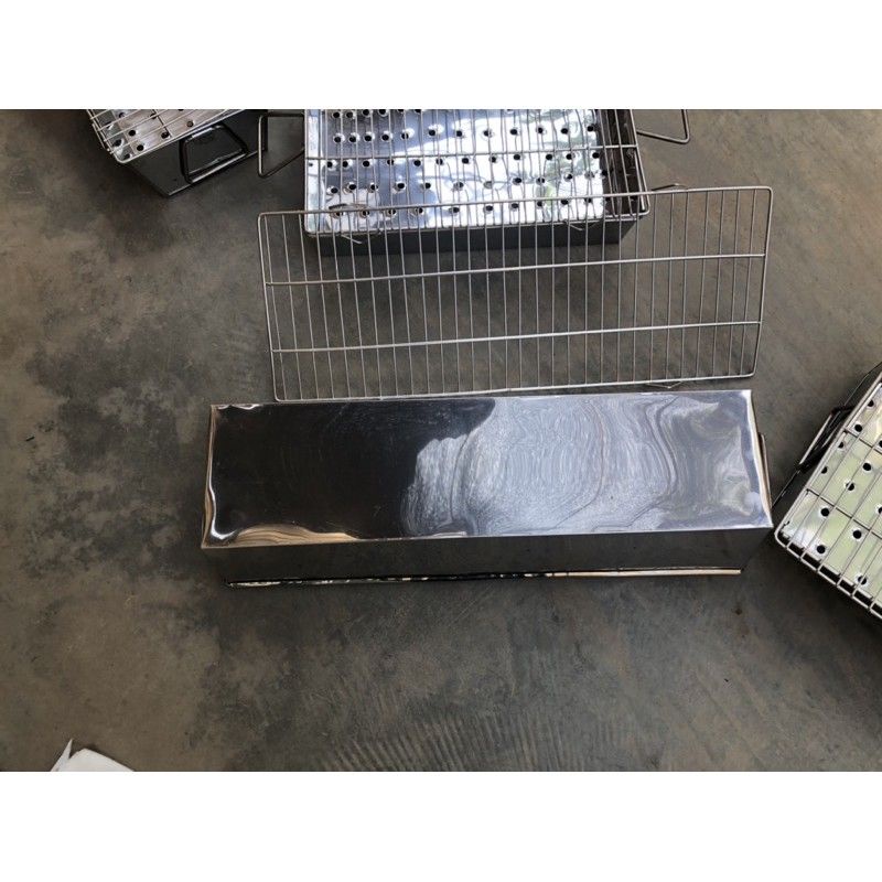 Bếp nướng inox than hoa