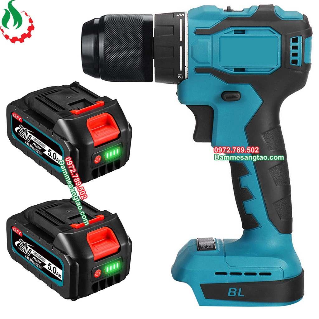 Máy khoan pin 18V không chổi than (Mẫu 2)