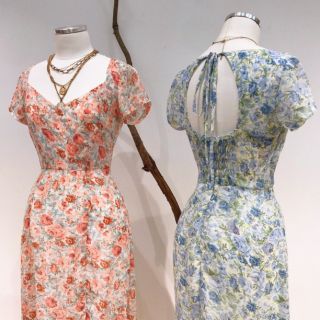 MAXI KHOÉT LƯNG XẺ TÀ