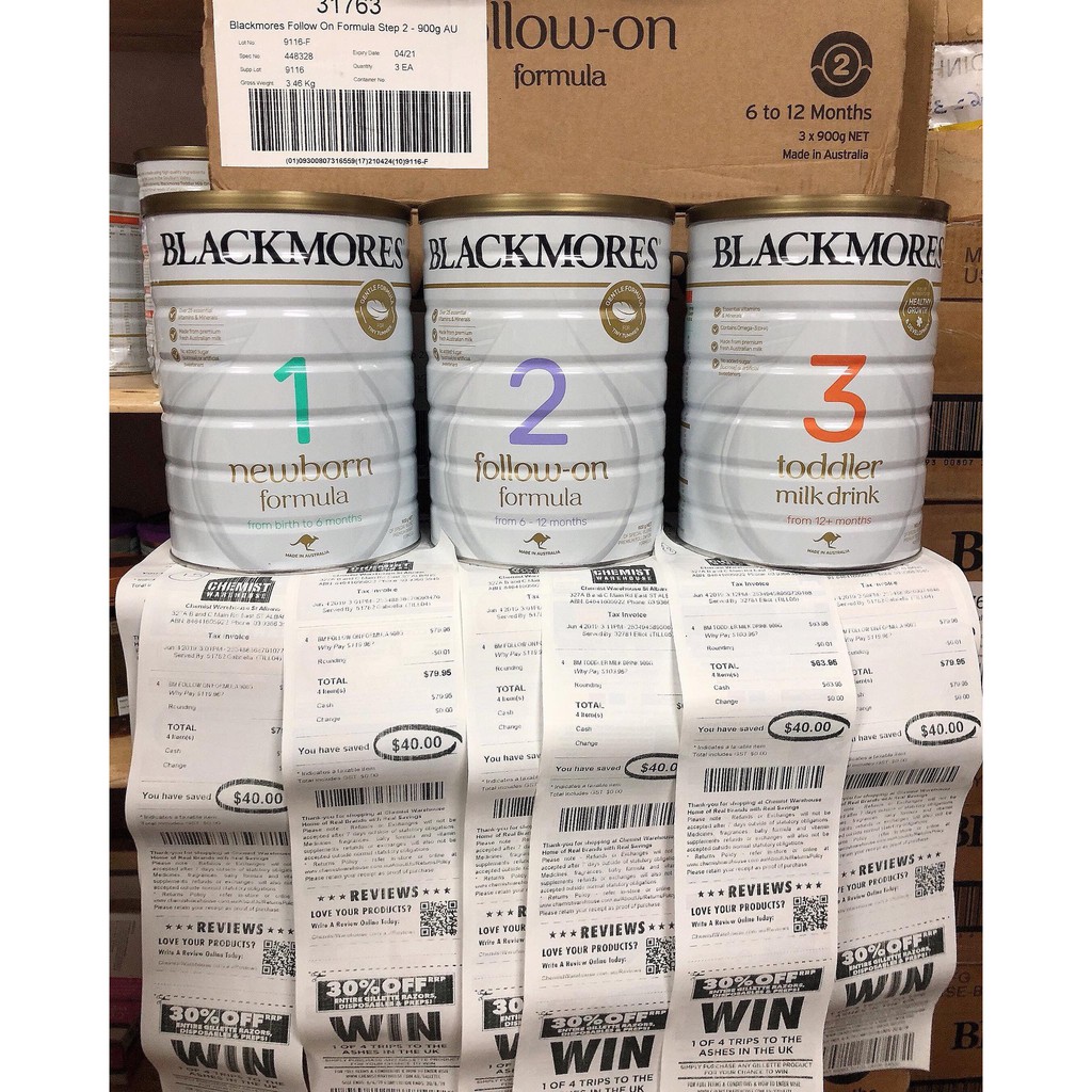 Sữa Blackmore số 1