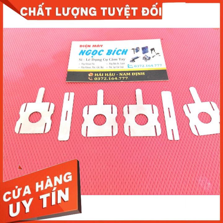 [RẺ VÔ ĐỊCH] Bộ kẽm hàn cell pin 18650 kẽm vuông và kẽm dài 6 món