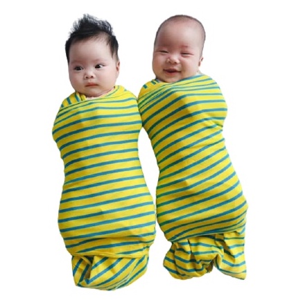 Quấn chũn cho bé sơ sinh từ 6 tuần trở lên chất liệu Cotton co giãn 4 chiều