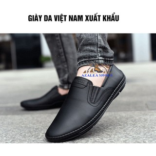 Giầy lười da bò cao cấp (cam kết da thật)GL-08