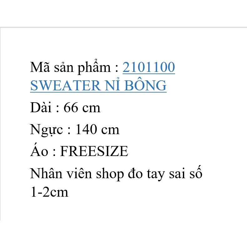 2101099 Áo sweater nỉ bông holiday - áo nỉ bông dày form oversize thời trang ulzzang | BigBuy360 - bigbuy360.vn