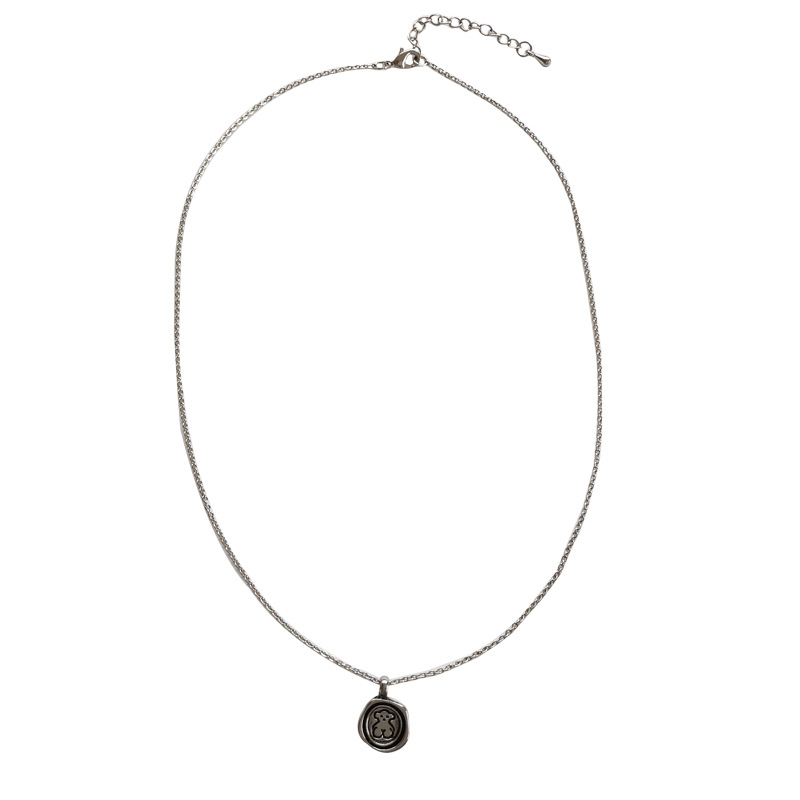 Dây Chuyền Mặt Hình Gấu Thời Trang Đường Phố Đơn Giản 22686