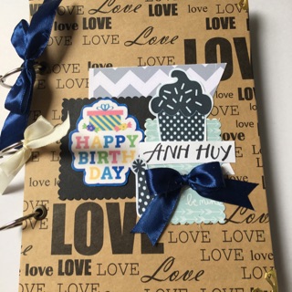 Quyển trơn làm scrapbook A4