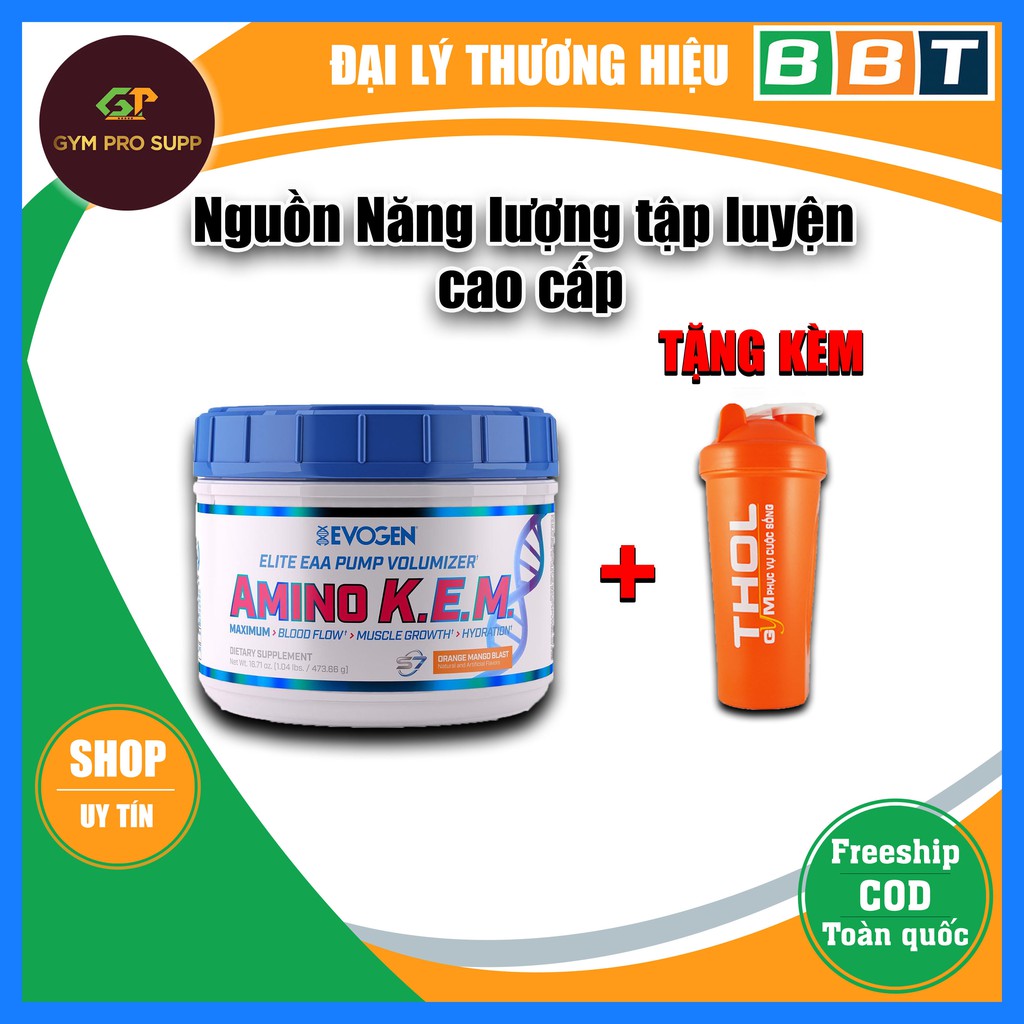 EVOGEN - AMINO K.E.M Nguồn Năng lượng tập luyện cao cấp nhất