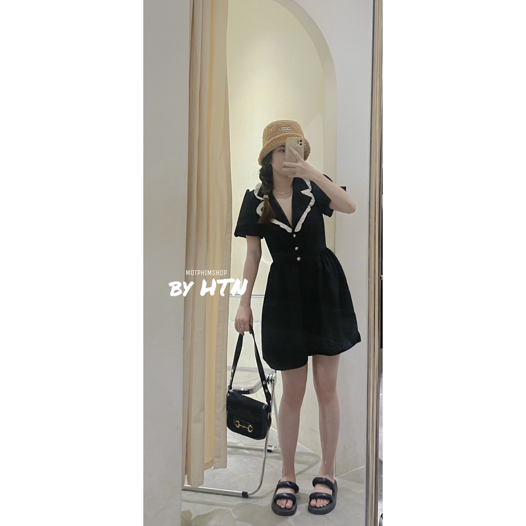 ĐẦM CỔ VEST ALMA