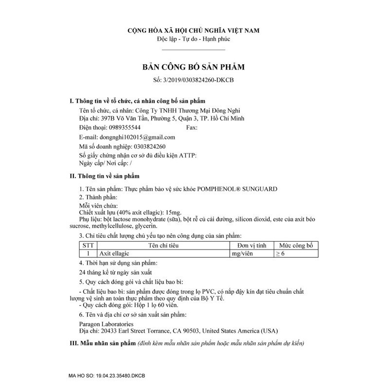 Viên uống chống nắng Murad [HÀNG CÓ SẴN- ĐỦ BILL - DATE 2022] | Thế Giới Skin Care