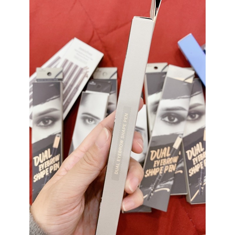 Chì Kẻ Mày 3 Đầu Vacosi Dual Eyebrow Shape Pen