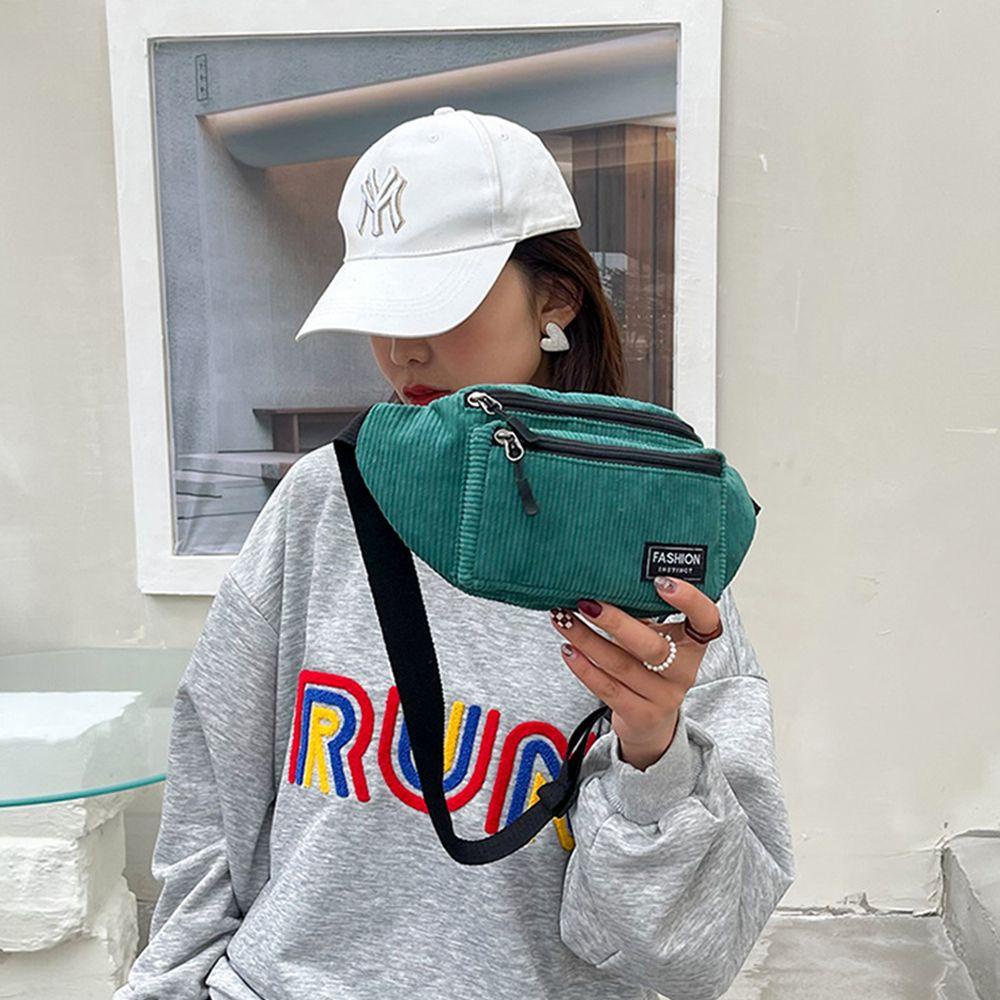 UUMIR Túi Canvas Đeo Hông Kiểu Dáng Nhỏ Nhắn Xinh Xắn