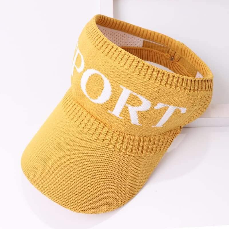 Mũ Lưỡi Trai Nửa Đầu Cá Tính Cho Bạn Nữ spot_ Mũ thể thao, mũ du lịch