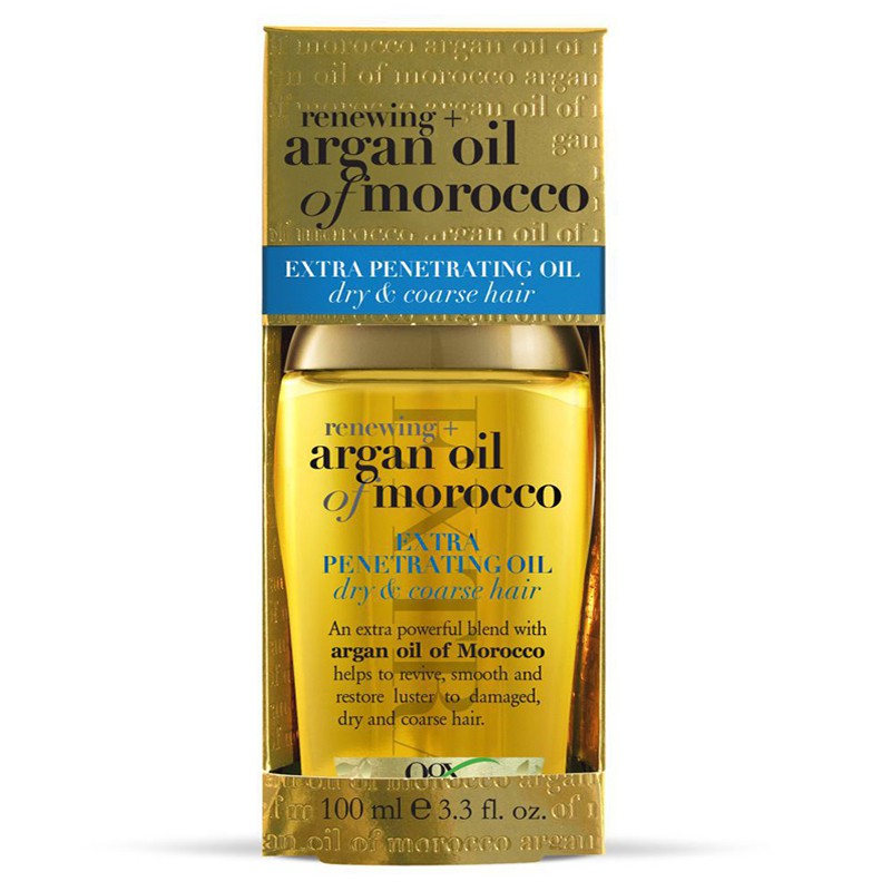 Tinh dầu dưỡng tóc OGX Renewing Argan Oil Of Morocco Penetrating Oil Dry & Coarse  hair 100ml | Shopee Việt Nam