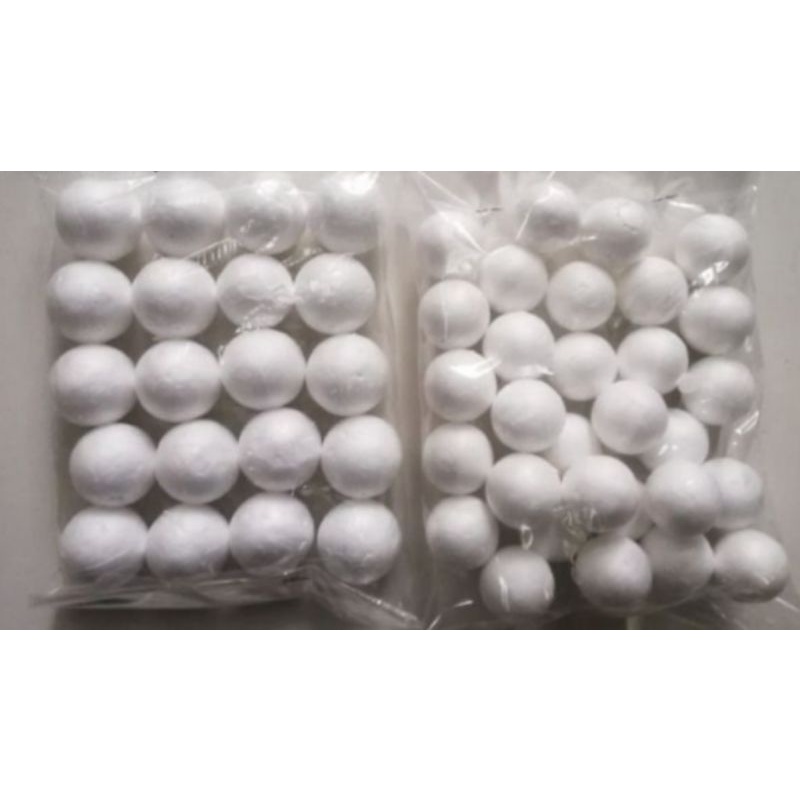 Xốp tròn làm lõi hoa/làm quả quất handmade