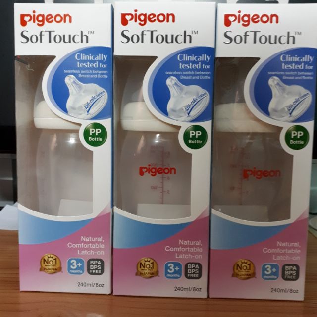 Bình sữa Pigeon PP Plus 240ml