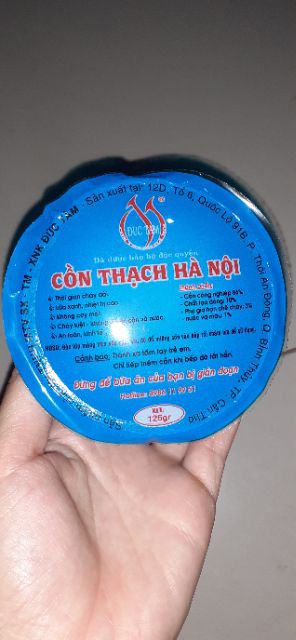 Cồn thạch Hà Nội 125g