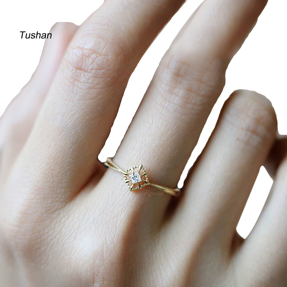 Nhẫn Hở Hình Chiếc Lá Olive Thời Trang Có Thể Điều Chỉnh