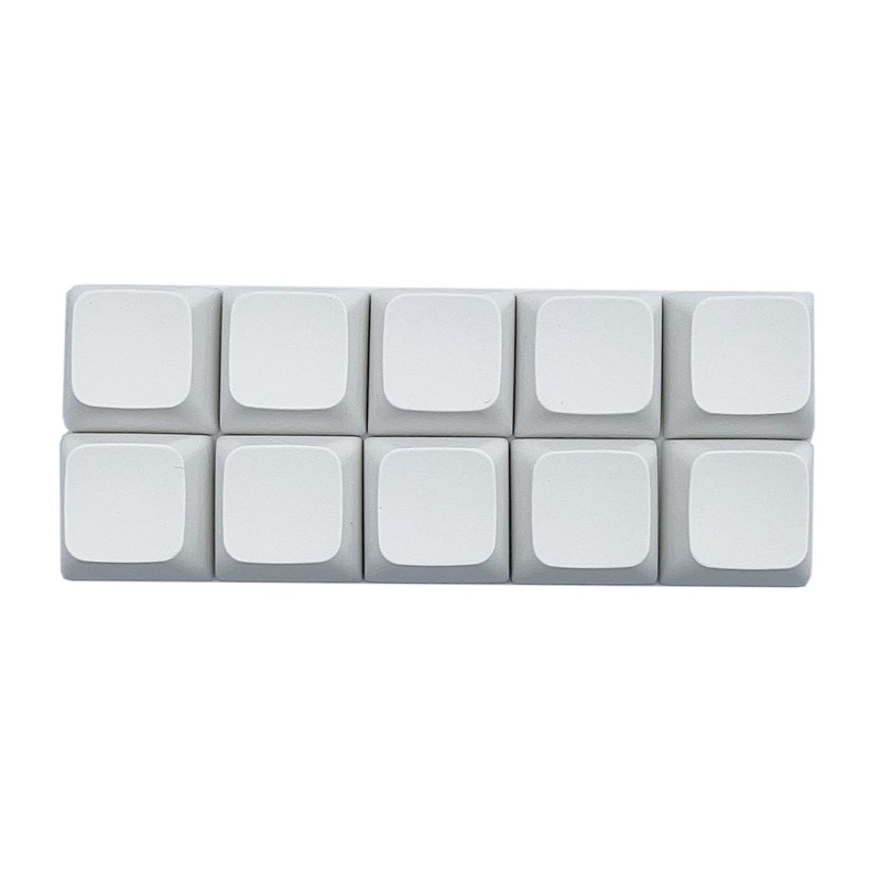Set 10 nút bàn phím cơ PBT XDA Profile 1U tiện dụng