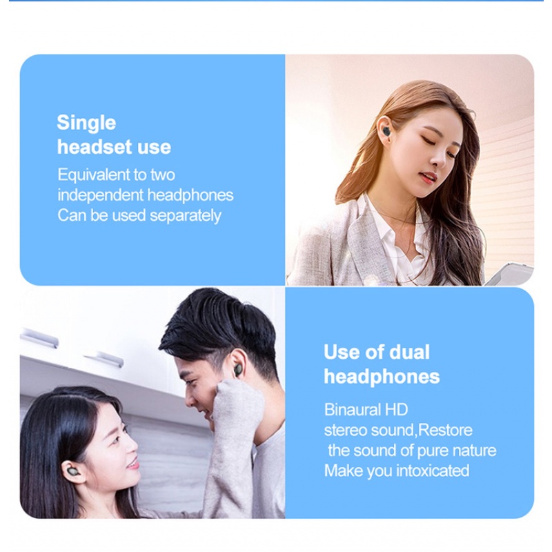 Tai nghe không dây itikun Bluetooth L21 Pro TWS thể thao âm thanh nổi chống nước cho IPAndroid