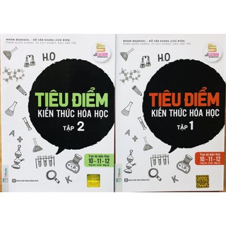 Sách - Combo Tiêu Điểm Kiến Thức Hóa Học (Tập 1 + 2)