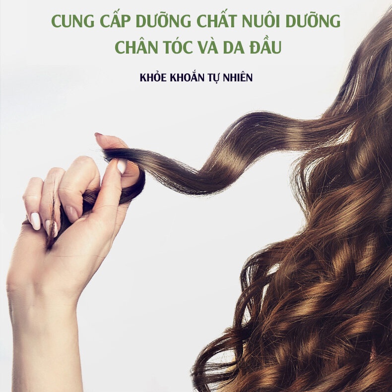 Dầu xả tóc tinh dầu vỏ bưởi KISS ON giảm gãy rụng, khô xơ và làm mềm tóc, phục hồi tóc hư tổn Kisson 300ml TM-KI-DX01