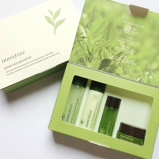 Date 2020 Bộ dưỡng da trà xanh mini Innisfree Green Tea Special Kit