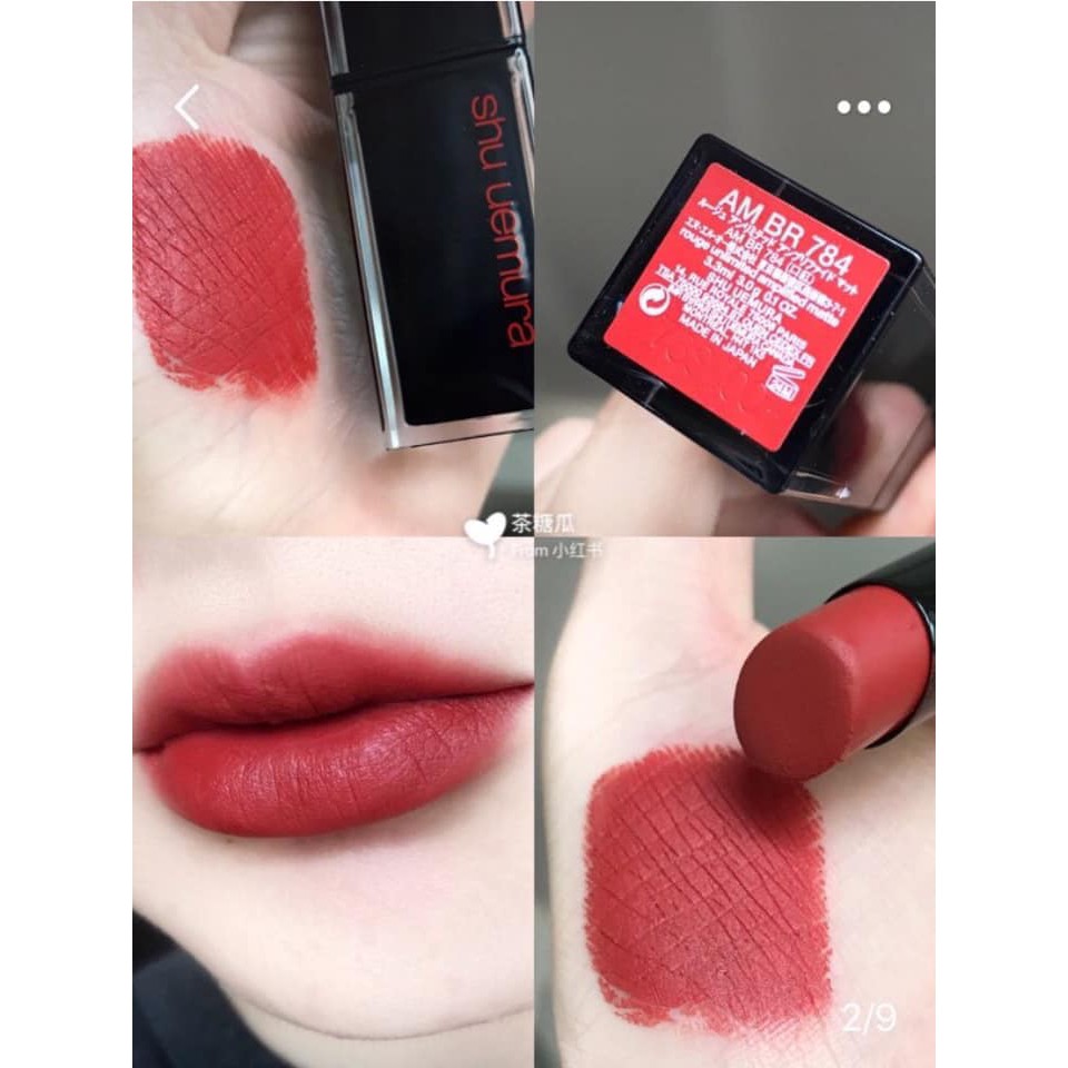 Kết quả hình ảnh cho shu uemura vỏ đen am br 784