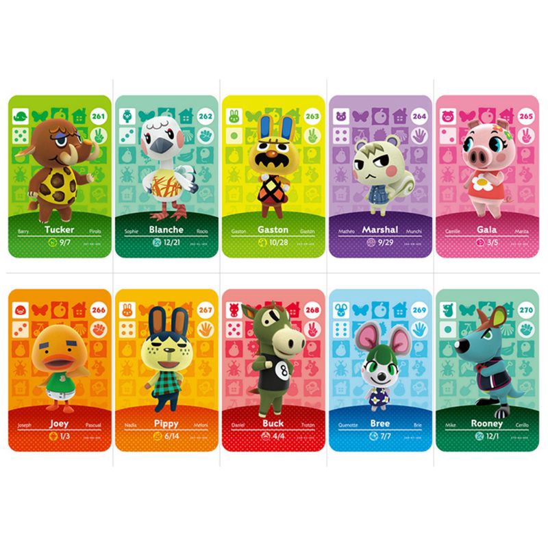 dark* Animal Amiibo Cossover Card for NS Series 3 Games 241 to 270