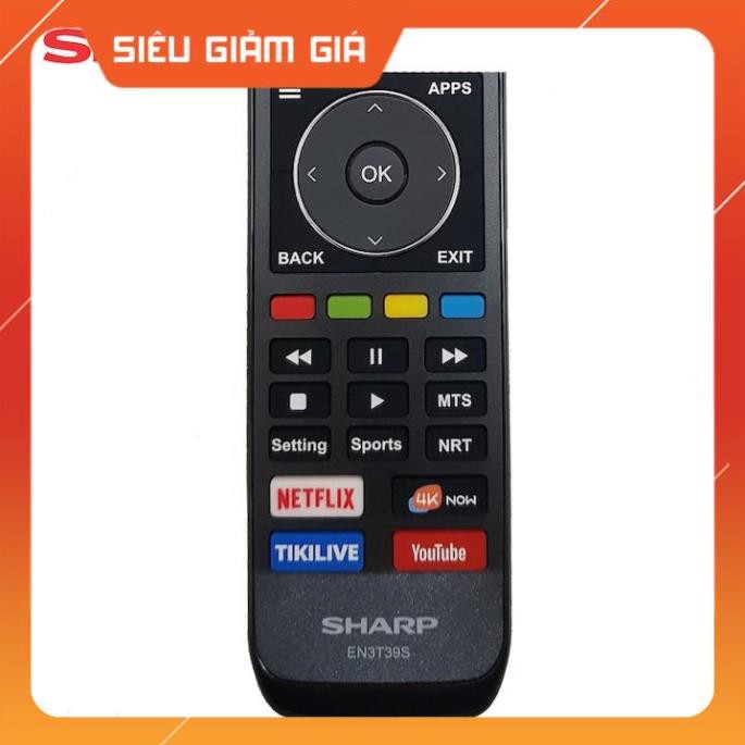 Điều khiển TV Sharp SMART Chính Hãng - Remote TV SHARP Smart CHÍNH HÃNG MẪU 1 - Giá tốt nhất