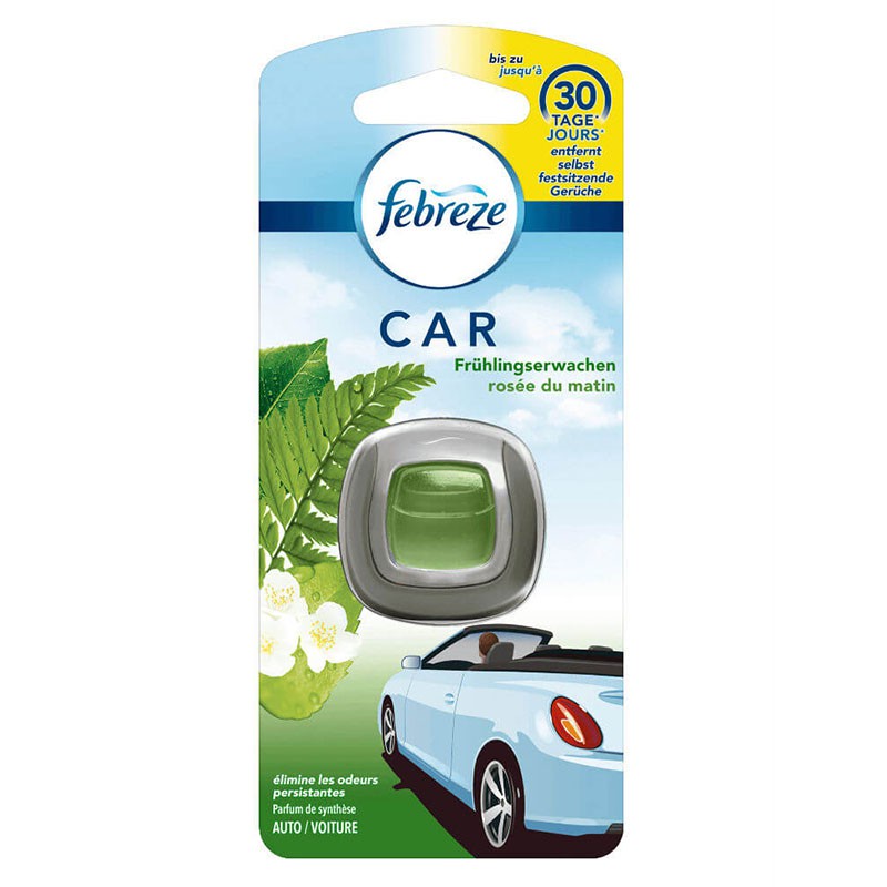 Nước Hoa Ô Tô Febreze Car Hương Hoa Cỏ Mùa Xuân, 2 ml