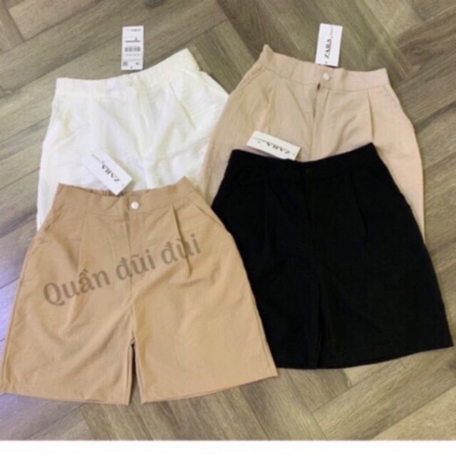Quần shorts đũi xước siêu mát
