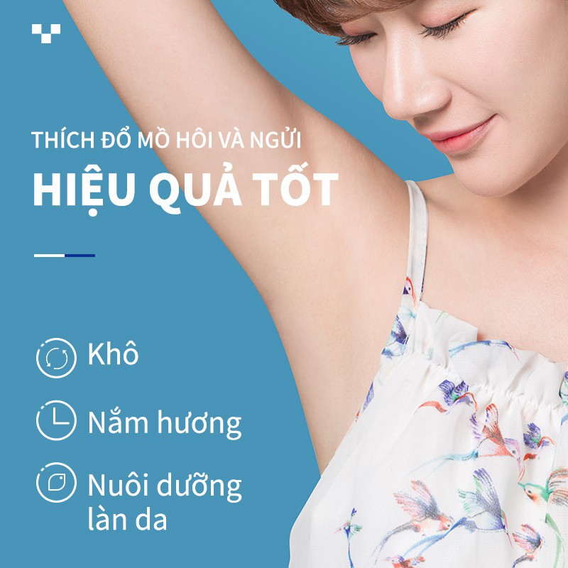 Lăn Khử Mùi Cơ Thể BLUEMAN BAIMISS Chống Mồ Hôi 30ml