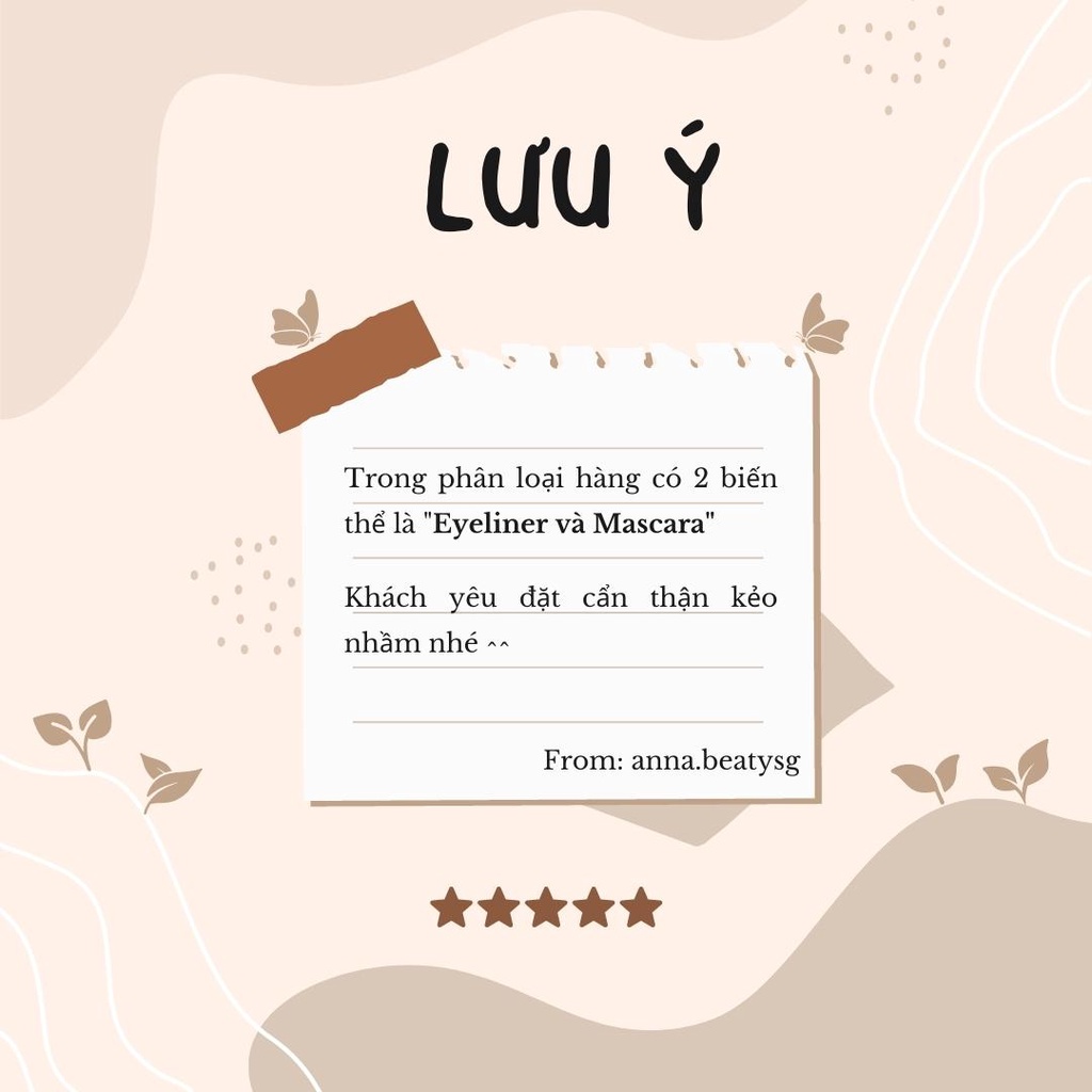 Bút kẻ mắt không lem HANRU, eyeliner chống thấm nước giữ màu tốt H1o