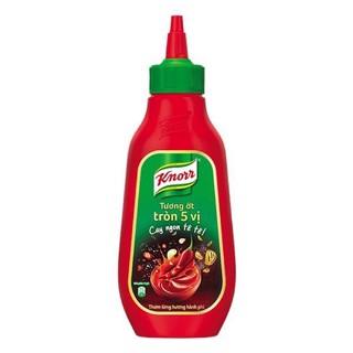 Tương ớt knorr tròn 5 vị Cay đậm